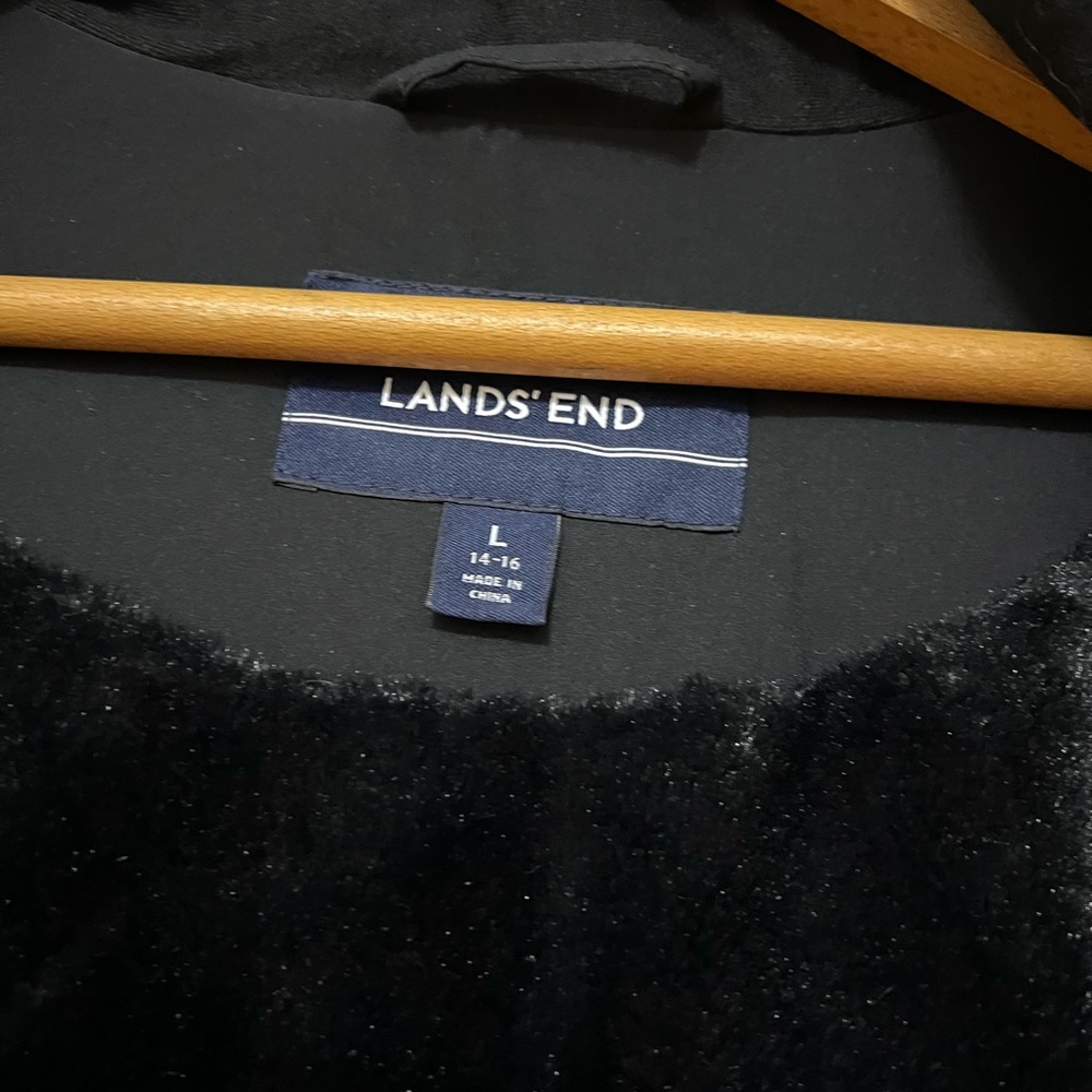 Extremely Warm And Fuzzy Lands’end Winter Coat Si… - image 7